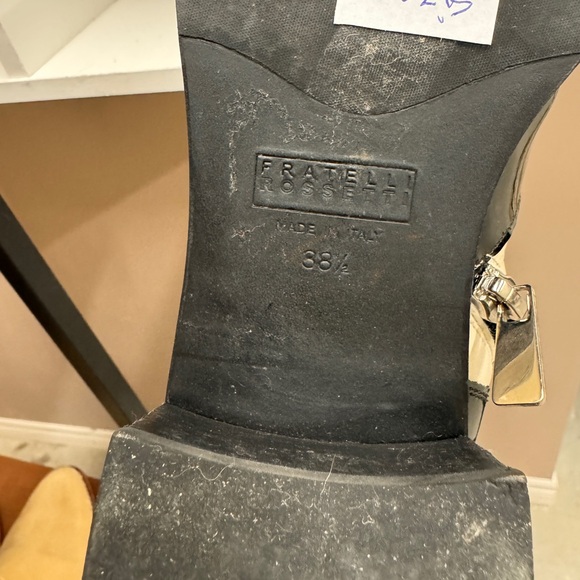 Designer Italian leather booties - Picture 5 of 5